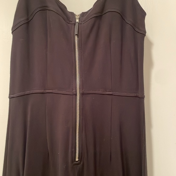 LOFT long-line black dress - Picture 6 of 8